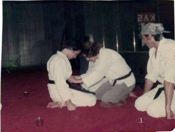 Black belt promotion 1974